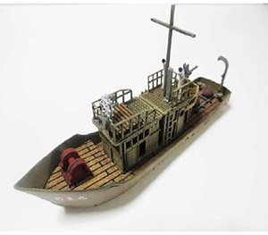Godzilla Minus One `Shinsei Maru` Paper Crafts & Wooden kits (Plastic model)