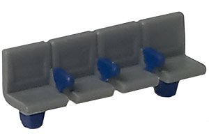 (N) 現代のプラットフォーム ベンチシート12個セット 未塗装キット 【NB29】 (鉄道模型)