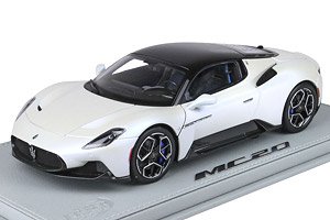 Maserati MC20 Die Cast Full Open Offerta Until 2024 May 31st 2024 Special Color Bianco Audace (ミニカー)