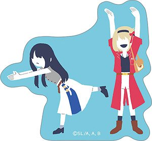 Lycoris Recoil Sticker Yuru-Palette Aquarium (Anime Toy)