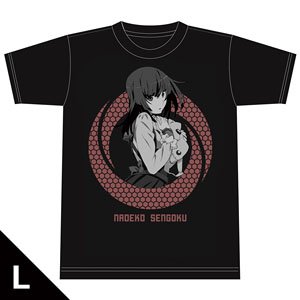 Monogatari Series T-Shirt Nadeko Sengoku L Size (Anime Toy)