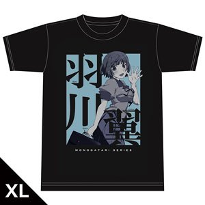Monogatari Series T-Shirt Tsubasa Hanekawa XL Size (Anime Toy)