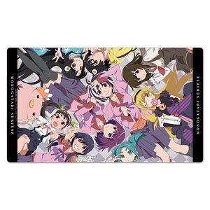Monogatari Series Character Rubber Mat Assembly (Anime Toy)