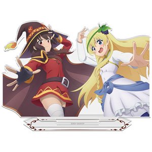 KonoSuba: God`s Blessing on this Wonderful World! 3 Acrylic Chara Stand C [Megumin & Iris] (Anime Toy)