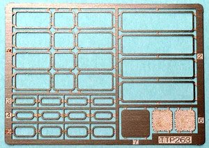 関西103・113系前面窓枠・サロ213と仙石線窓塞ぎ板 (鉄道模型)