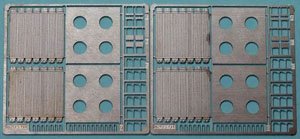 16番(HO) DD51ラジエターグリル (鉄道模型)