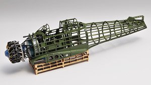 Mitsubishi A6M2 Zero Fighter Type21 Torso skeleton model (Plastic model)