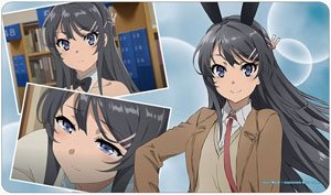 Rascal Does Not Dream of Bunny Girl Senpai Mai Sakurajima Scene Picture Multi Desk Mat (Card Supplies)