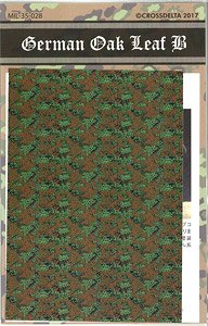 Oak leaves Pattern B (Decal)