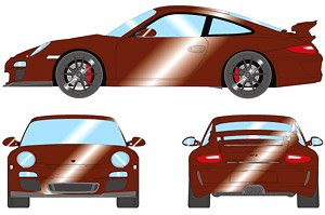 Porsche 911 (997.2) GT3 2010 Macadamia Metallic (Diecast Car)