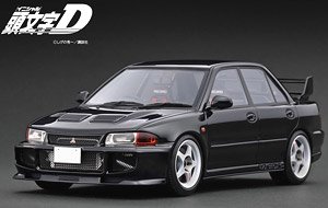 INITIAL D Mitsubishi Lancer Evolution III GSR (CE9A) Black (Diecast Car)