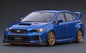 SUBARU WRX (CBA-VAB) STI Blue Metallic (Diecast Car)