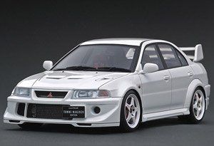 Mitsubishi Lancer Evolution VI GSR T.M.E (CP9A) White (Diecast Car)