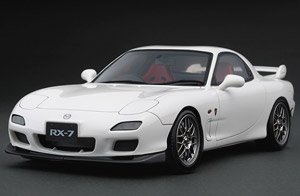 MAZDA RX-7 (FD3S) Spirit R Type A White (Diecast Car)