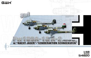 ドイツ空軍Fw189A-1/A-2 偵察機/冬期用スキー装備/夜間戦闘機 3in1(1機入り) (プラモデル)