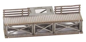 (Z) Extension B for Rural Station (Unassembled Kit) (Model Train)