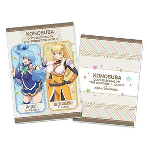 KonoSuba: God`s Blessing on this Wonderful World! 3 Clear File [Aqua & Darkness] (Anime Toy)