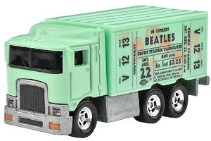 Hot Wheels Pop culture - The Beatles Highway Hauler (Green) (Diecast Car)