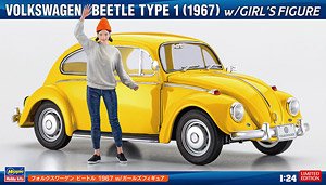 Volkswagen Beetle 1967 w/Girls Figures (Model Car)