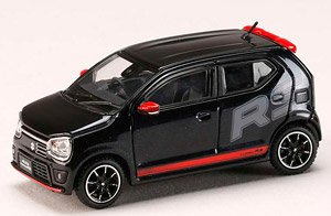 スズキ アルト ターボ RS (HA36S) RS デカールチューン ブルーイッシュブラックパール3 (ミニカー)