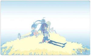 Rubber Desk Mat Collection Monogatari Series Hitagi & Mayoi & Koyomi & Shinobu (Card Supplies)