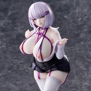 Silver Hair Girl illustration by Mitsudoue (PVC Figure)