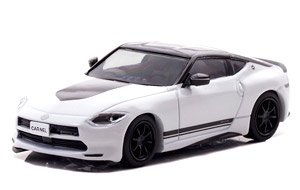 Nissan Fairlady Z Version ST Customized Edition 2023 Prism White / Super Black (Diecast Car)