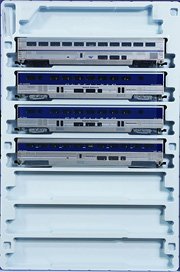 Amtrak(R) Pacific Surfliner(R) Additional Four Car Set (Add-on 4-Car Set) (Model Train)