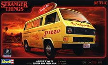 Stranger Things VW T3 Bus `Surfer Boy` (Model Car)