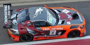 Mercedes-AMG GT3 EVO No.4 CrowdStrike by Riley Winner PRO-AM class 24H Spa 2024 (ミニカー)