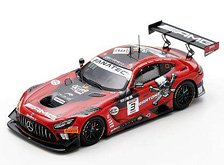 Mercedes-AMG GT3 EVO No.3 GetSpeed Winner Silver class 24H Spa 2024 (ミニカー)