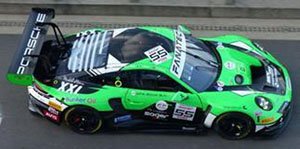 Porsche 911 GT3 R (992) No.55 Dinamic GT 2nd Silver class 24H Spa 2024 (ミニカー)