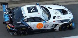 Mercedes-AMG GT3 EVO No.57 Winward Racing 3rd Silver class 24H Spa 2024 (ミニカー)
