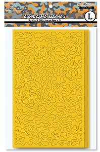 Cloud Camouflage Masking Seal 4 L (3 Sheets) (Mask)