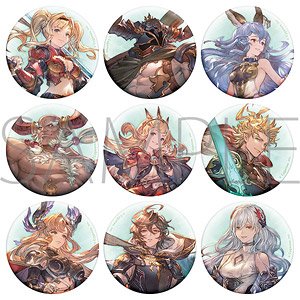 GRANBLUE FANTASY: Relink キャラバッジコレクション Vol.3 (9個セット) (キャラクターグッズ)