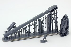 Soviet 2S3 Akatsiya 152mm Self-Propeller Howitzer Gun Barrel (w/Figure) (for Trumpeter) (Plastic model)