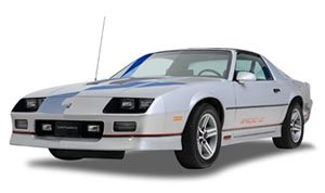 シボレー カマロ IROC 1986 シルバー (ミニカー)