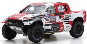 TOYOTA HILUX No.205 4th Dakar Rally 2023 G.De Villiers- D.Murphy (ミニカー)