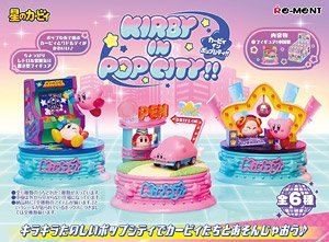 Kirby`s Dream Land Kirby in Pop City!! (Set of 6) (Anime Toy)