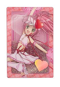 Shugo Chara! Glitter Acrylic Block Amulet Heart (Anime Toy)