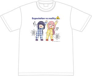 ゆるキャン△ SEASON3 理想と現実Tシャツ M (キャラクターグッズ)