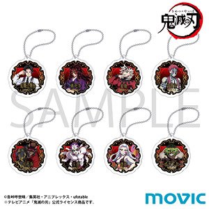 Demon Slayer: Kimetsu no Yaiba Acrylic Key Ring Collection Demon (Set of 8) (Anime Toy)