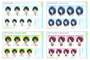 負けヒロインが多すぎる！ 証明写真館4枚セット (キャラクターグッズ)
