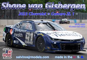 NASCAR Trackhouse Racing 2023 `SVG` Shane Van Gisbergen Chicago Winner. (Model Car)