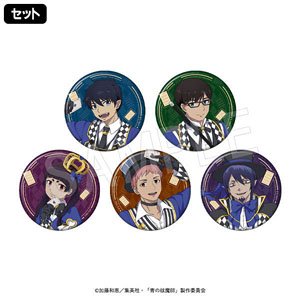 青の祓魔師 島根啓明結社篇 トレーディング缶バッジ(ランダムホロ入り) トランプver. (6個セット) (キャラクターグッズ)