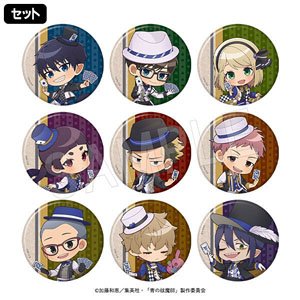 青の祓魔師 島根啓明結社篇 トレーディング缶バッジ ミニキャラ(ランダムホロ入り) トランプver. (10個セット) (キャラクターグッズ)