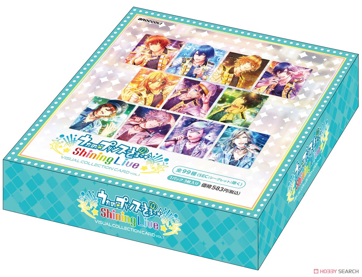 うたの☆プリンスさまっ♪ Shining Live ビジュアルコレクションカード Vol.1 (トレーディングカード) パッケージ1