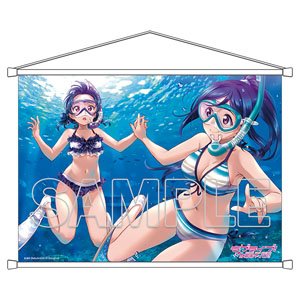 『ラブライブ！サンシャイン!!』 B2タペストリー Aqours 果南＆善子 (キャラクターグッズ)