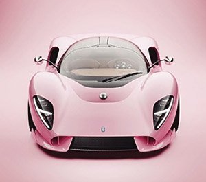 De Tomaso P72 Pink (ミニカー)