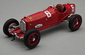 アルファロメオ P3 Tipo B モンツァGP 1932 #6 優勝車 Rudolf Caracciola (ミニカー)